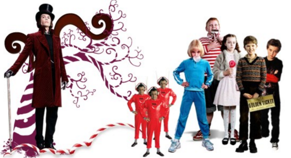 Вилли Вонка герои