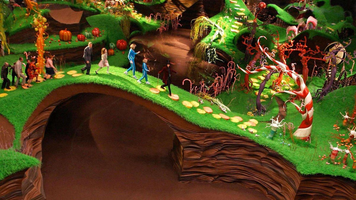 Шоколадная фабрика Вилли Вонки