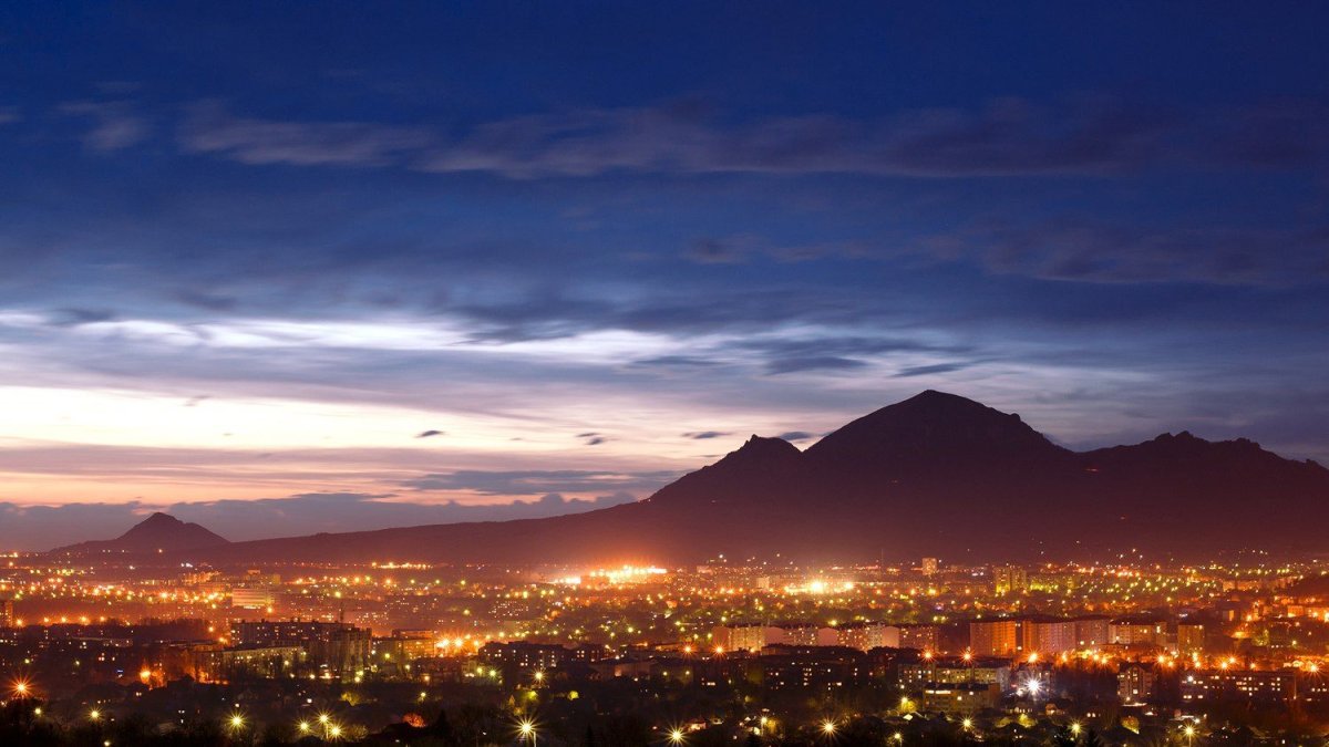 Курортный городок Пятигорск