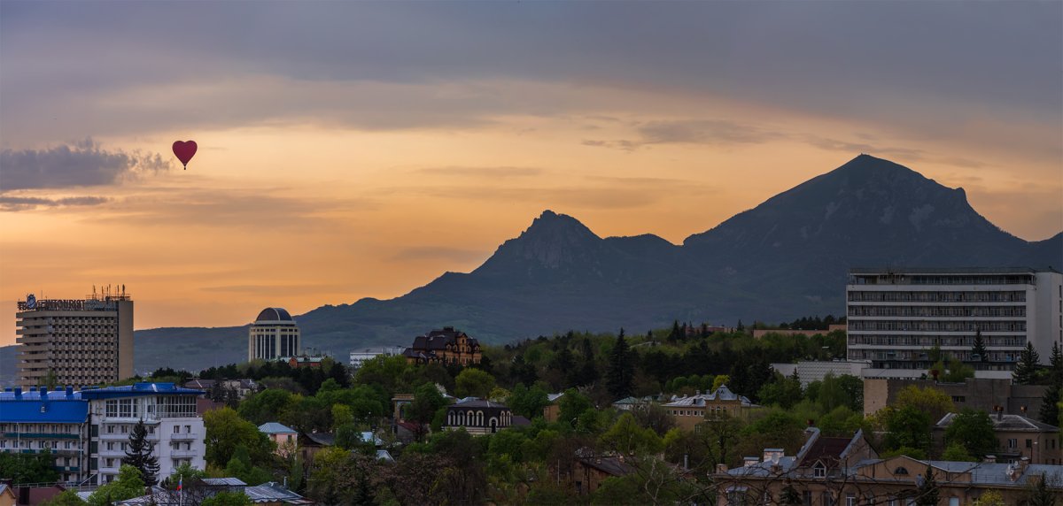 Город Пятигорск гора Машук