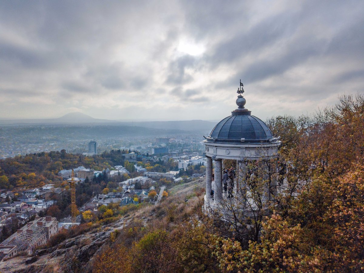 Пятигорск цветник гора Машук