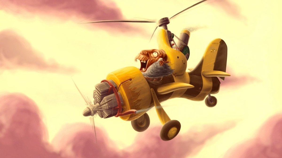 Советские открытки с вертолетами