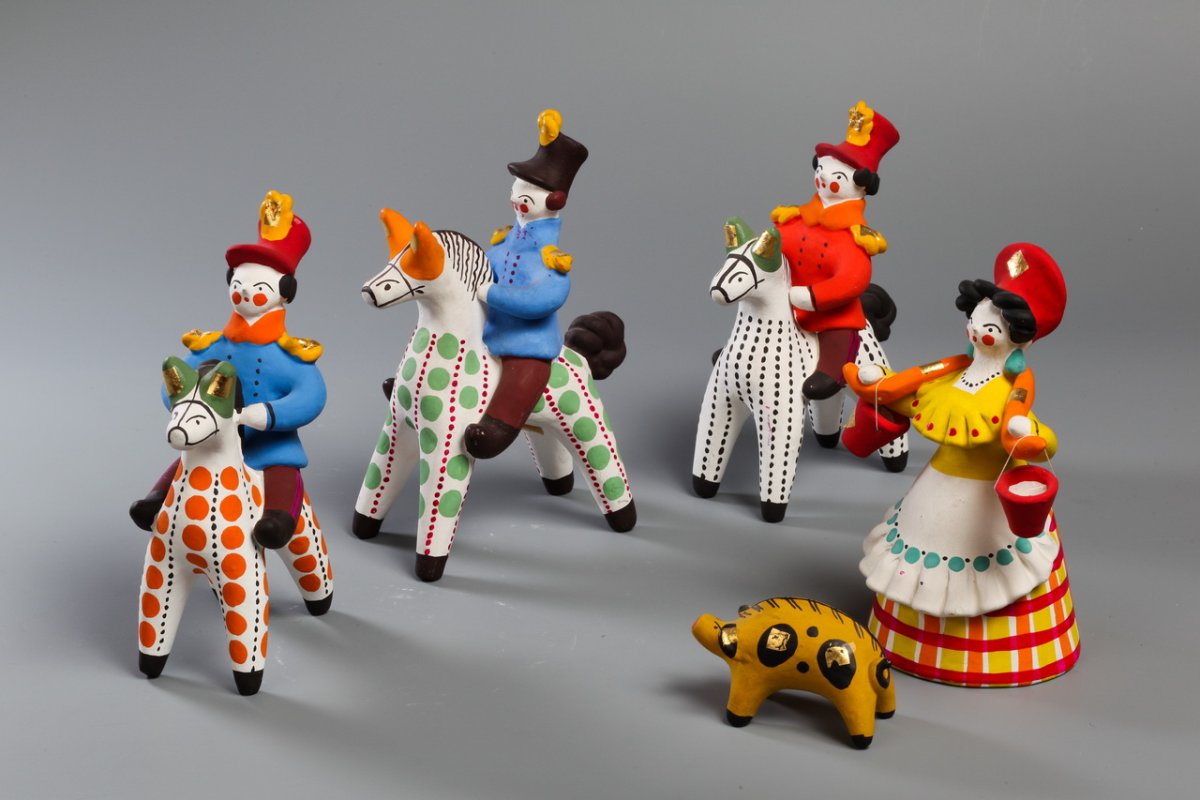 Дымковская игрушка Вятка