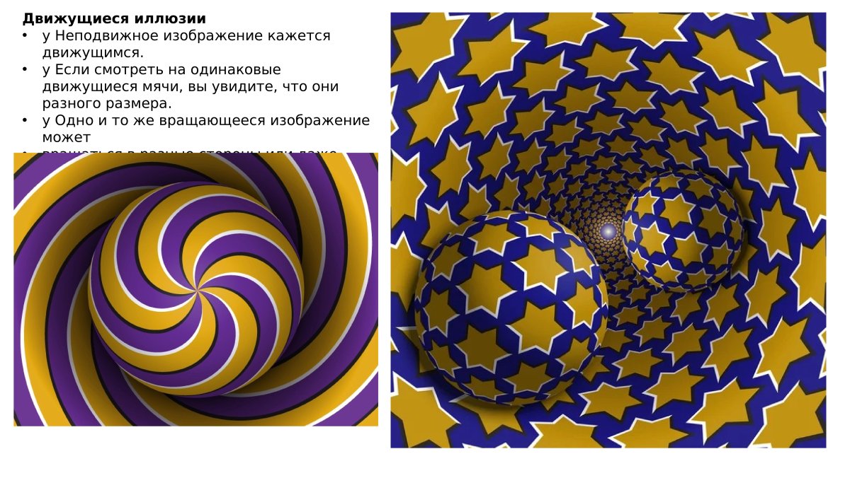 Оптические иллюзии презентация