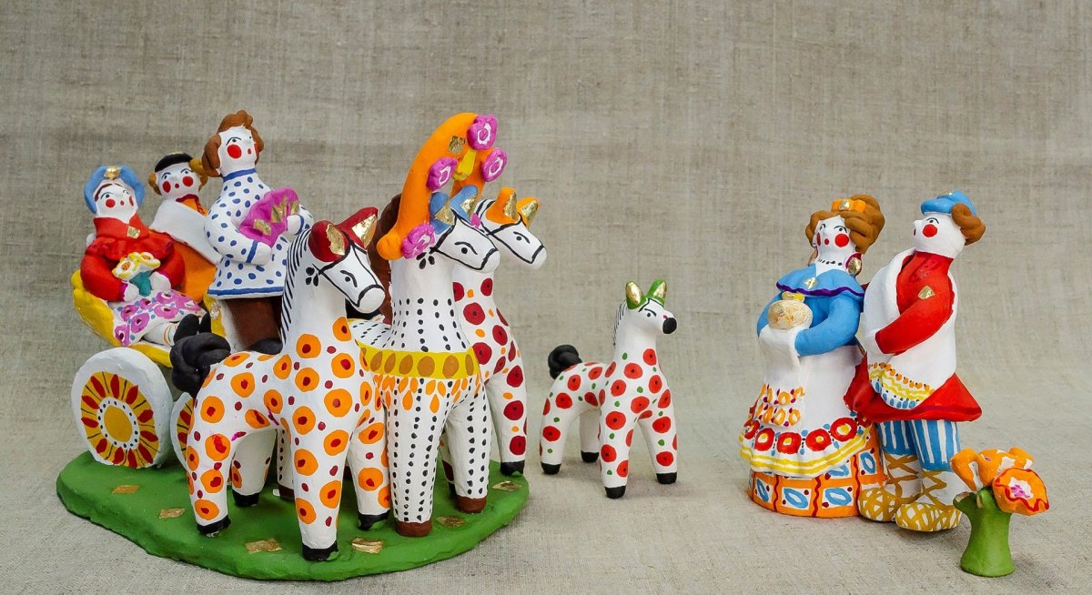 Дымковская игрушка Вятка