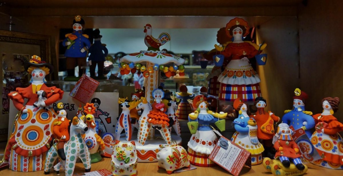 Дымковская игрушка Вятка