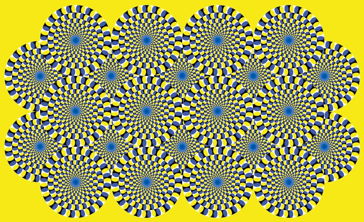 Оптическая иллюзия для печати