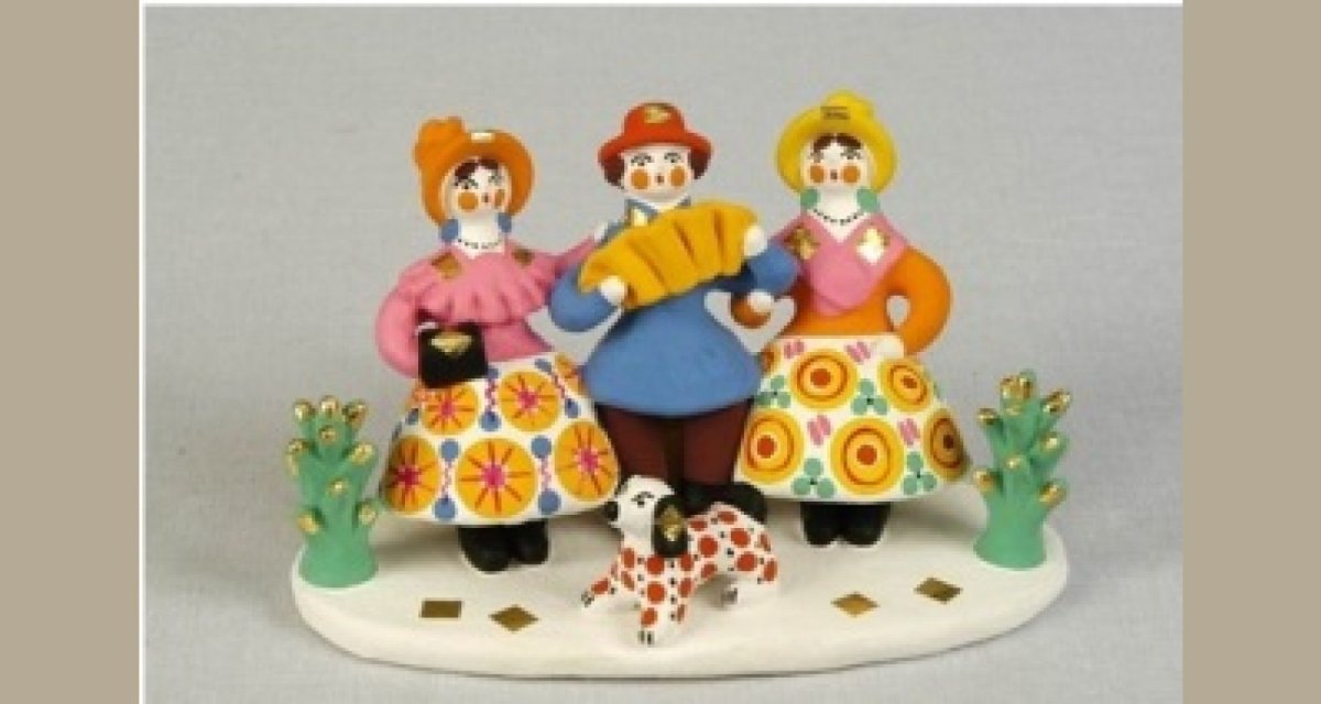 Вятский промысел-Дымковская игрушка