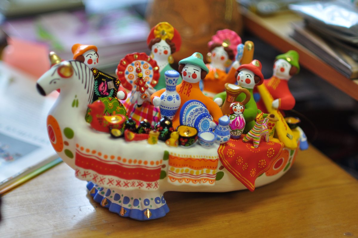 Народный промысел России Дымковская игрушка