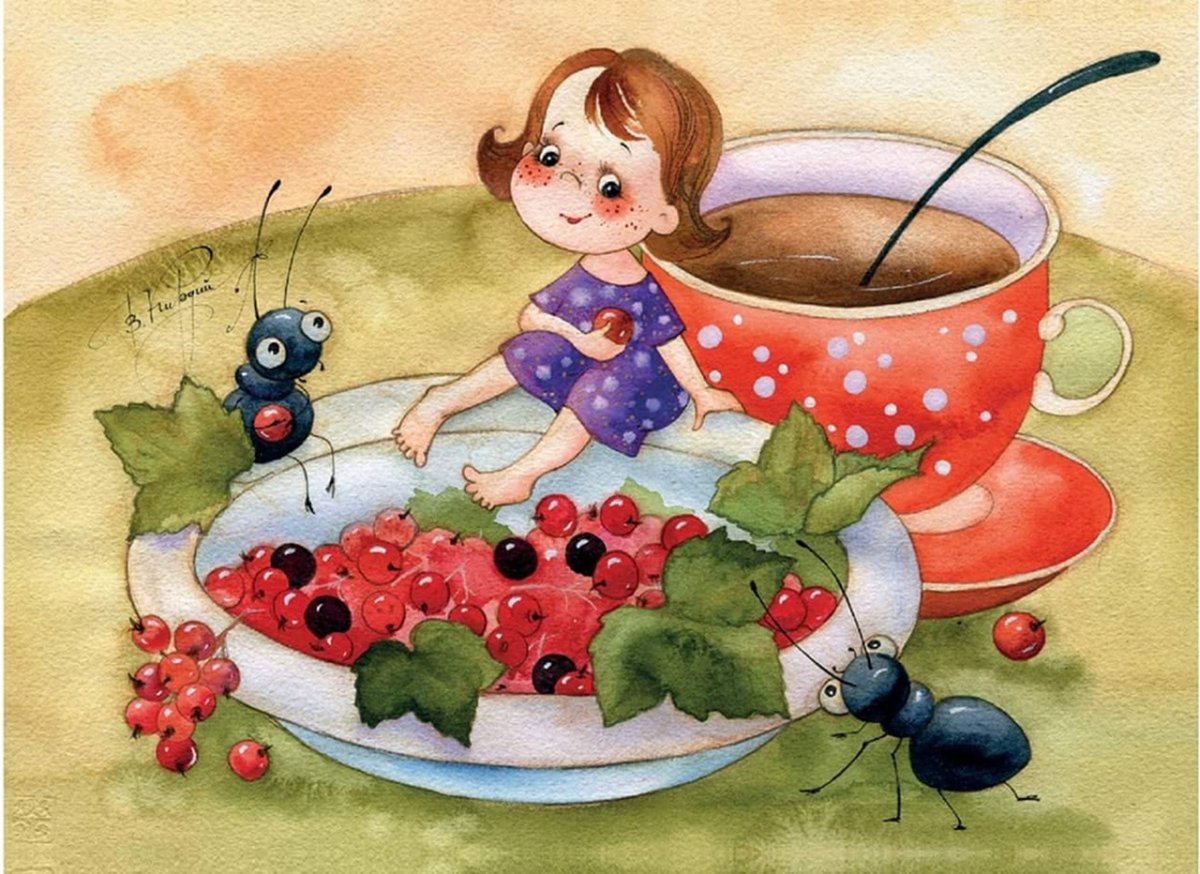 Иллюстрация: Виктория Кирдий чай