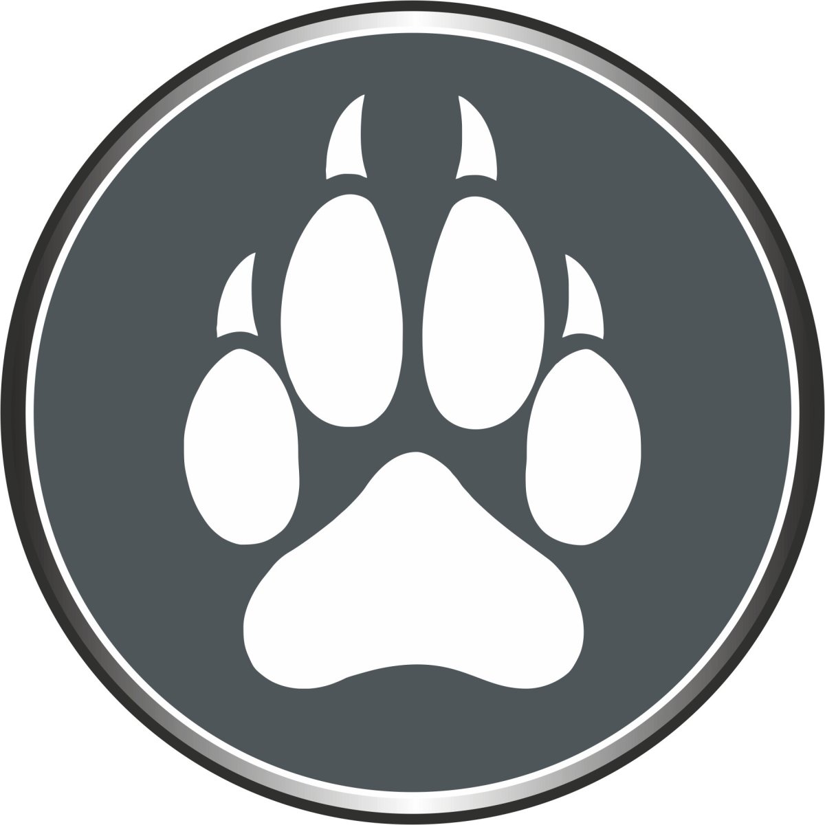 Отпечаток лапы собаки французский бульдог