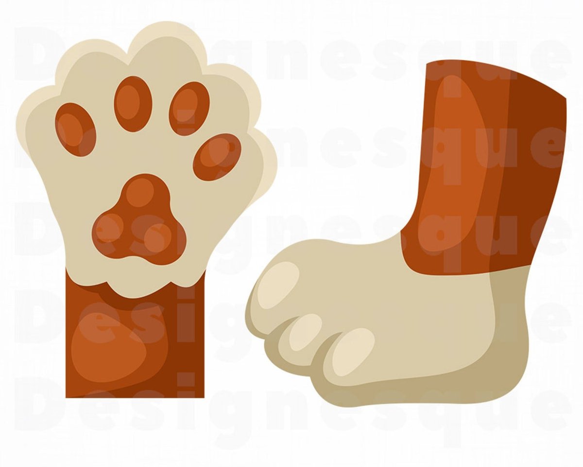 Лев отпечаток лапы Король лапы