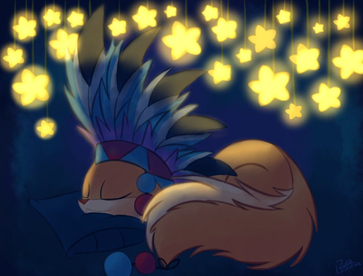 Сладких снов Бельчонок