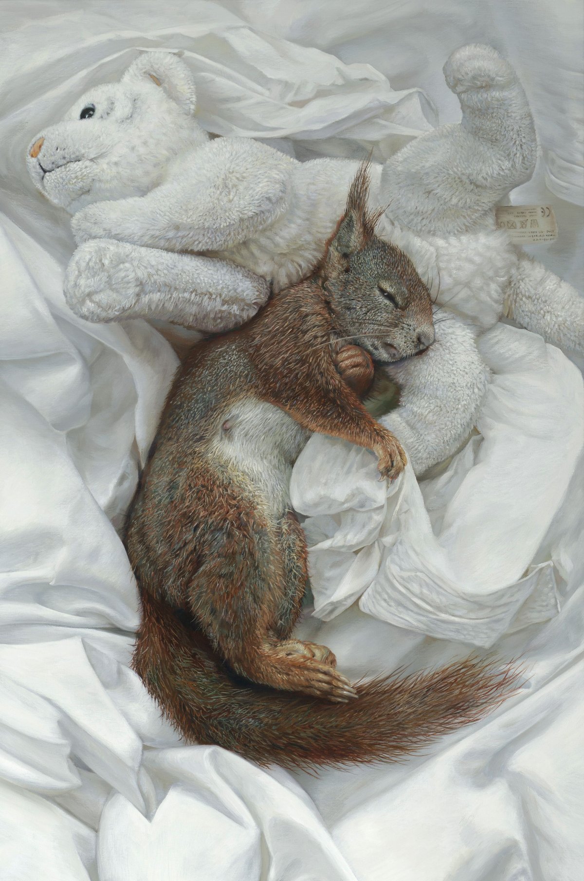 Спящий Бельчонок