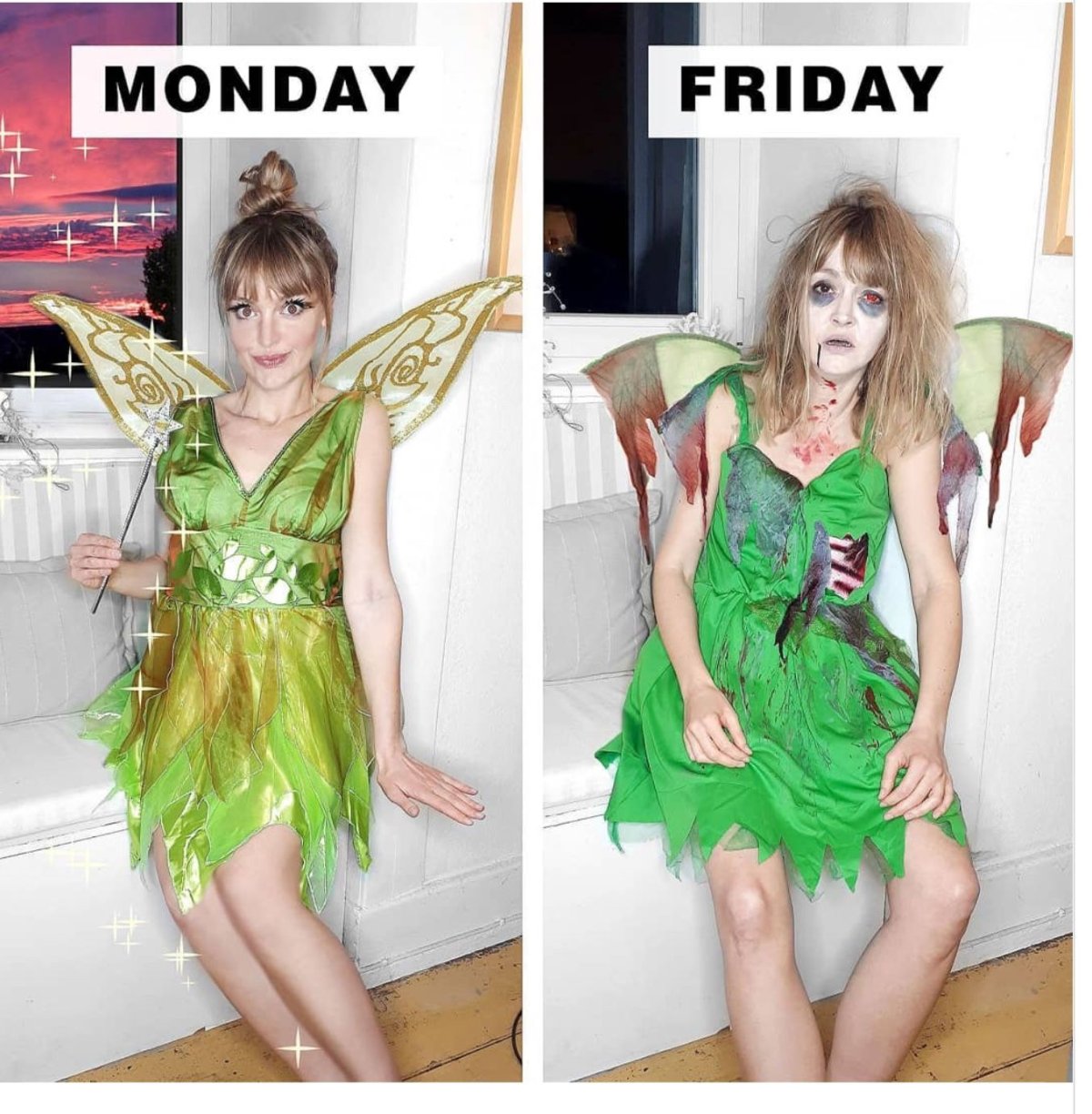 Ожидание и реальность девушки прикольные