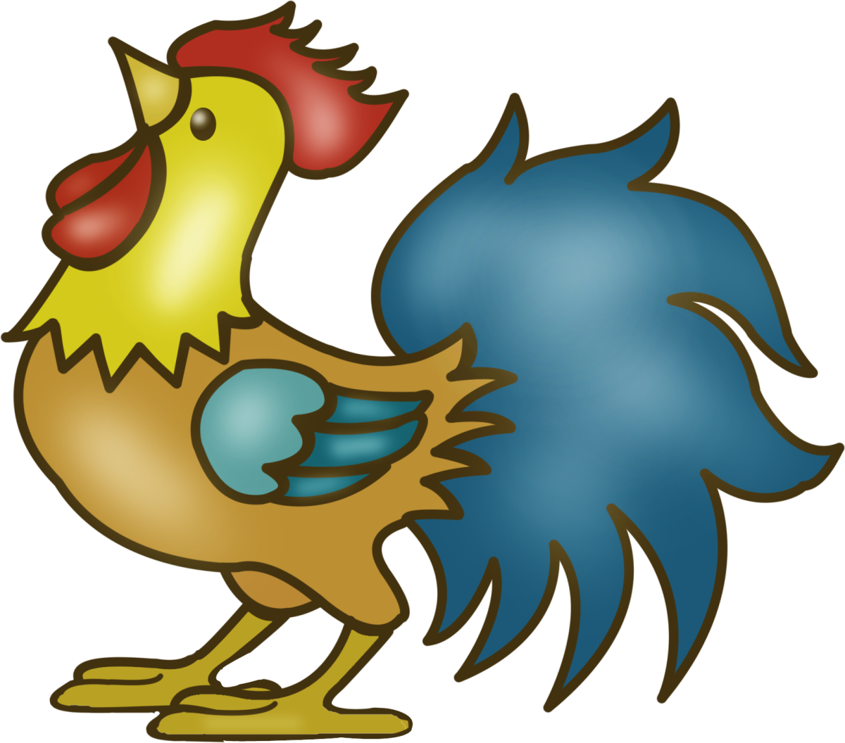 Храбрый петух