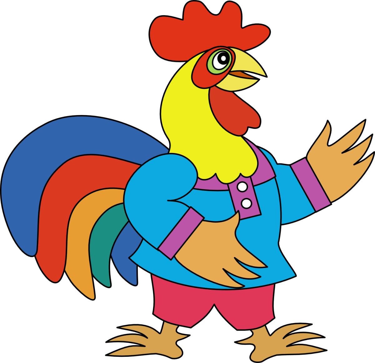 Золотой гребешок персонаж петух