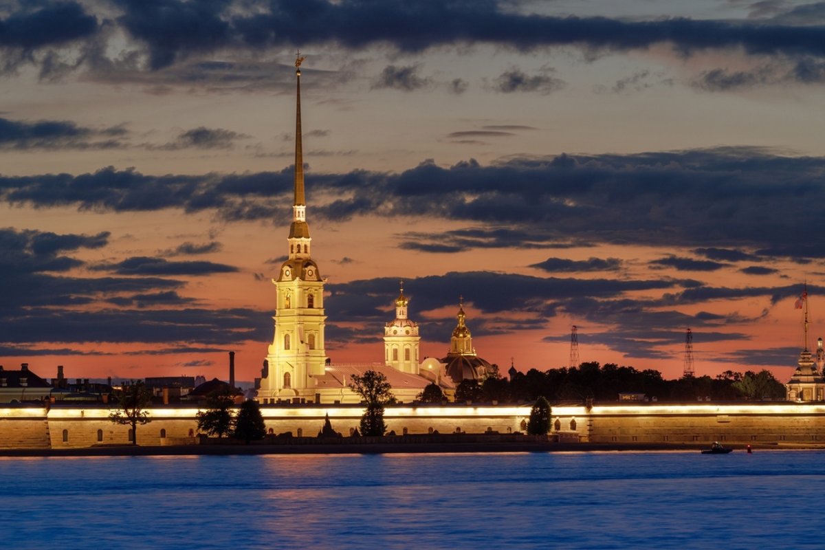 Петропавловская крепость новый год