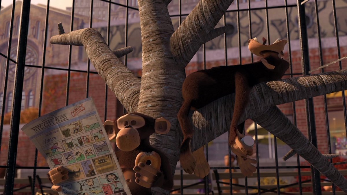 Шимпанзе Фил Мадагаскар