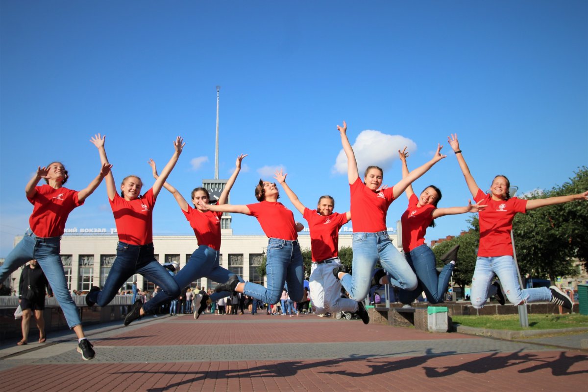 Современный танец флешмоб