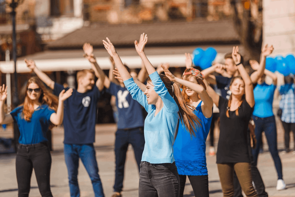 Массовый танец