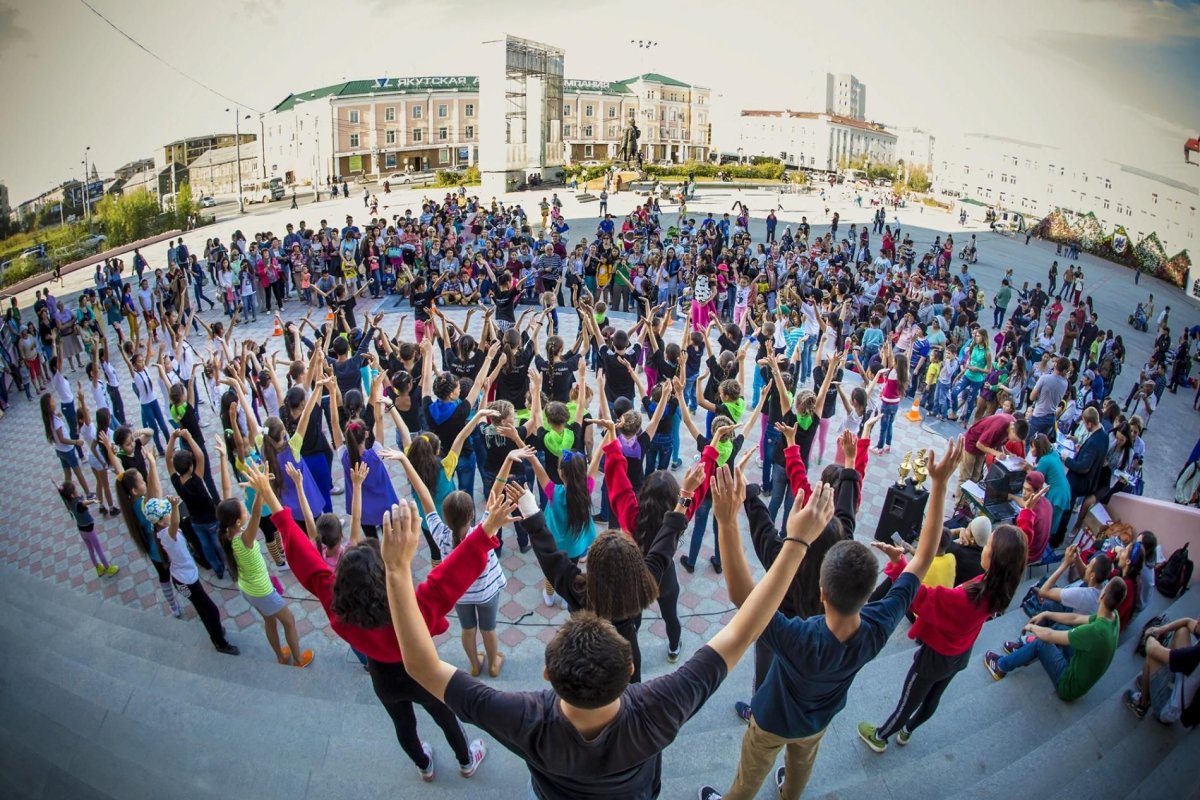 Танцевальный флешмоб