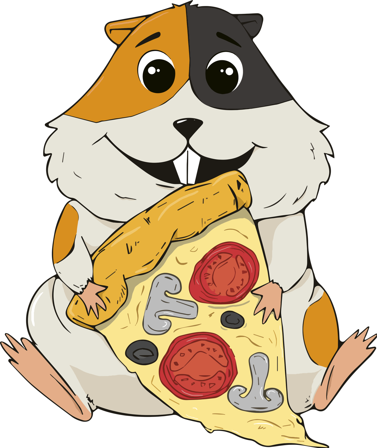 Хомяк обожрался