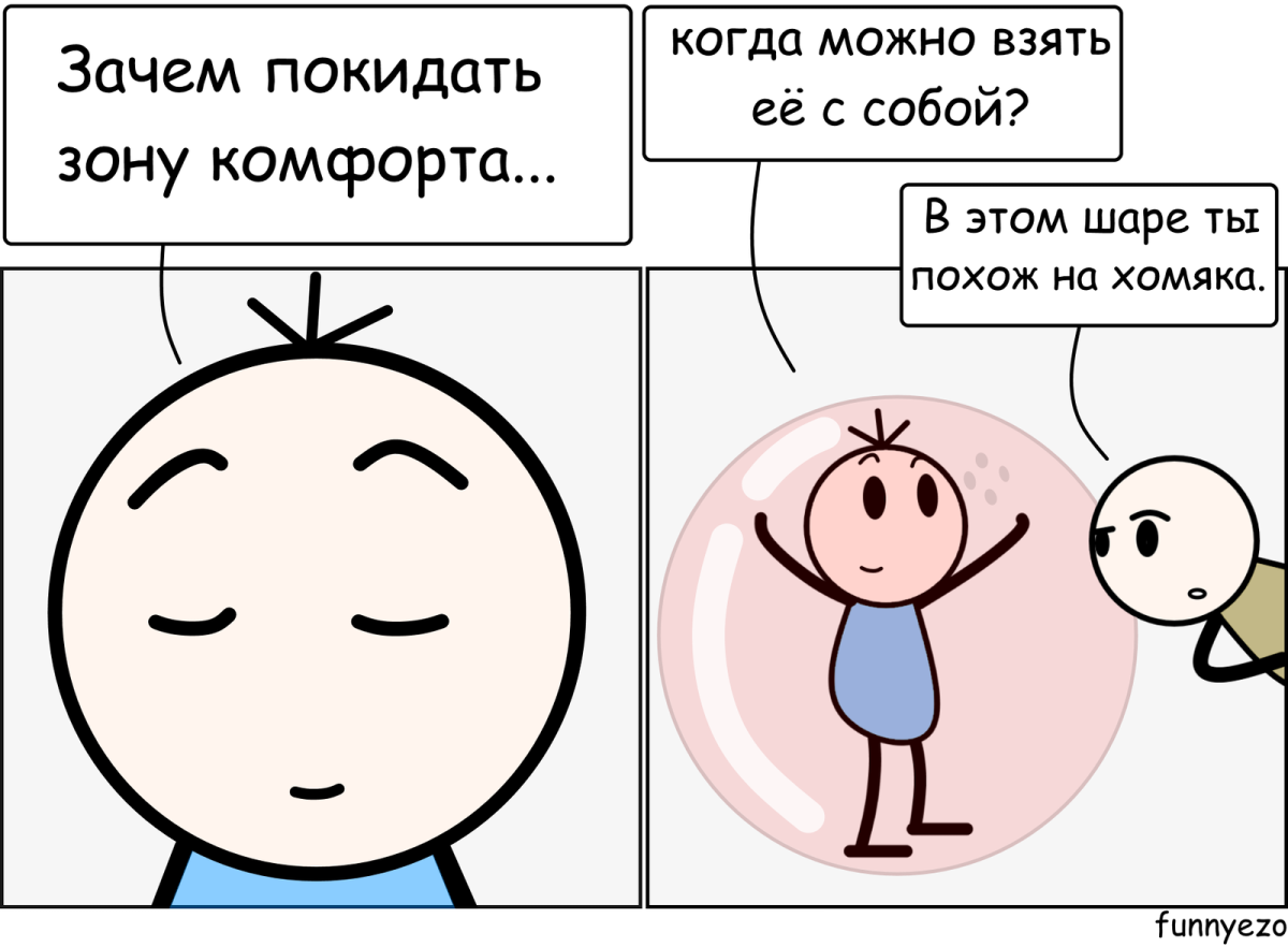 Зона комфорта рыбка