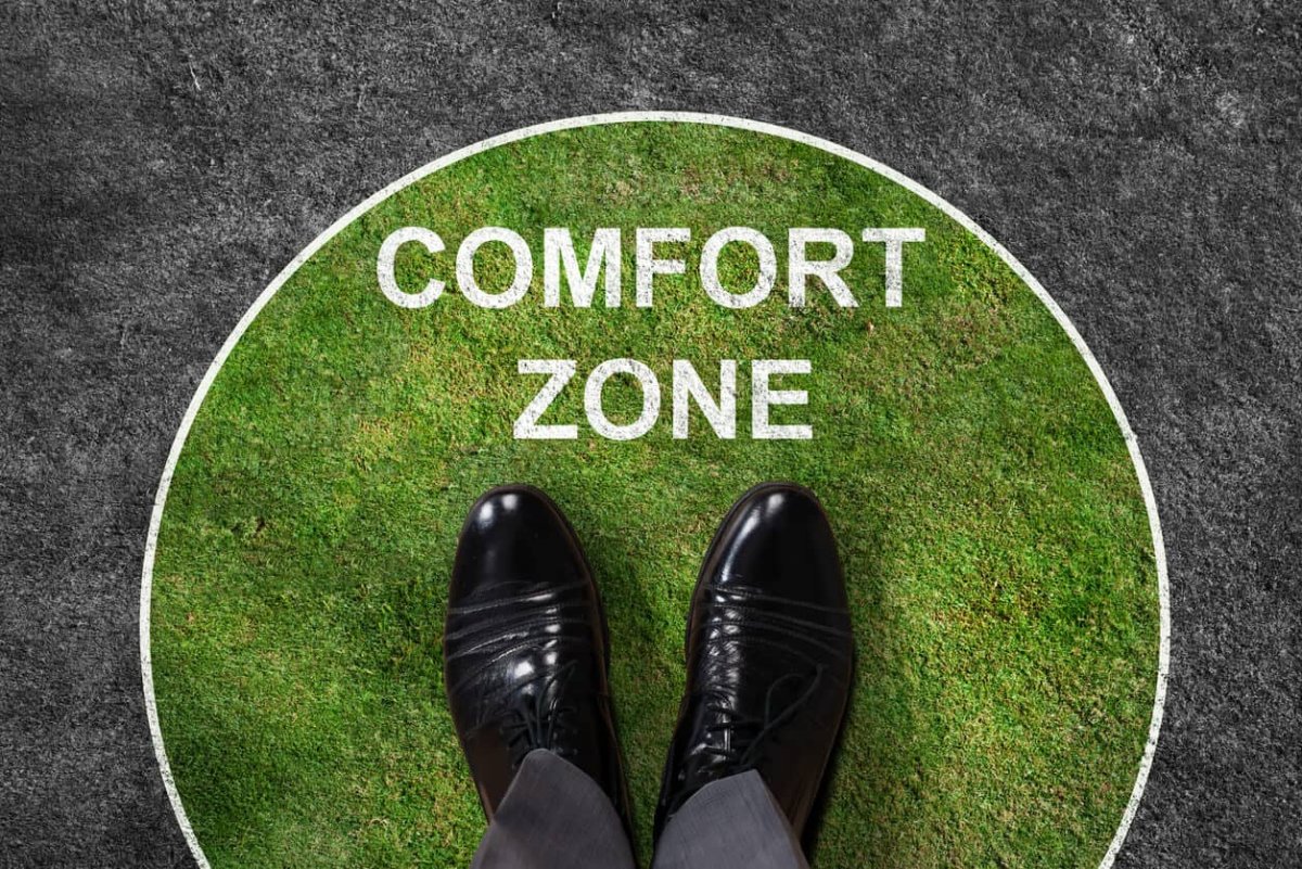 Вышел из зоны комфорта теперь еще и некомфортно