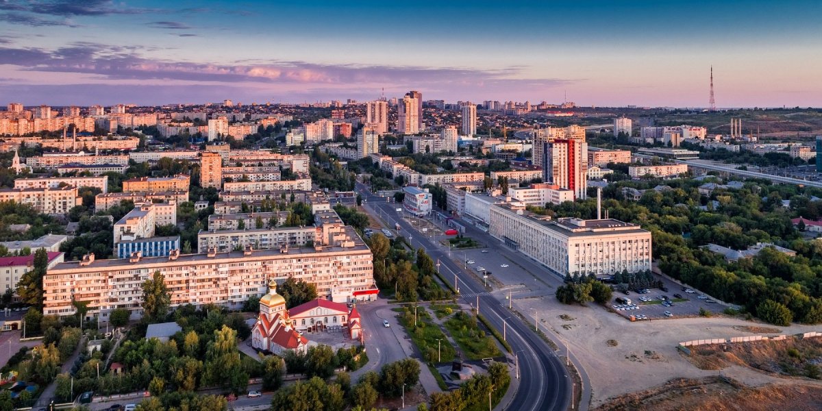 Ночной Волгоград