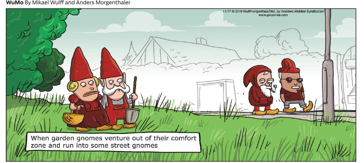 Зона комфорта комикс