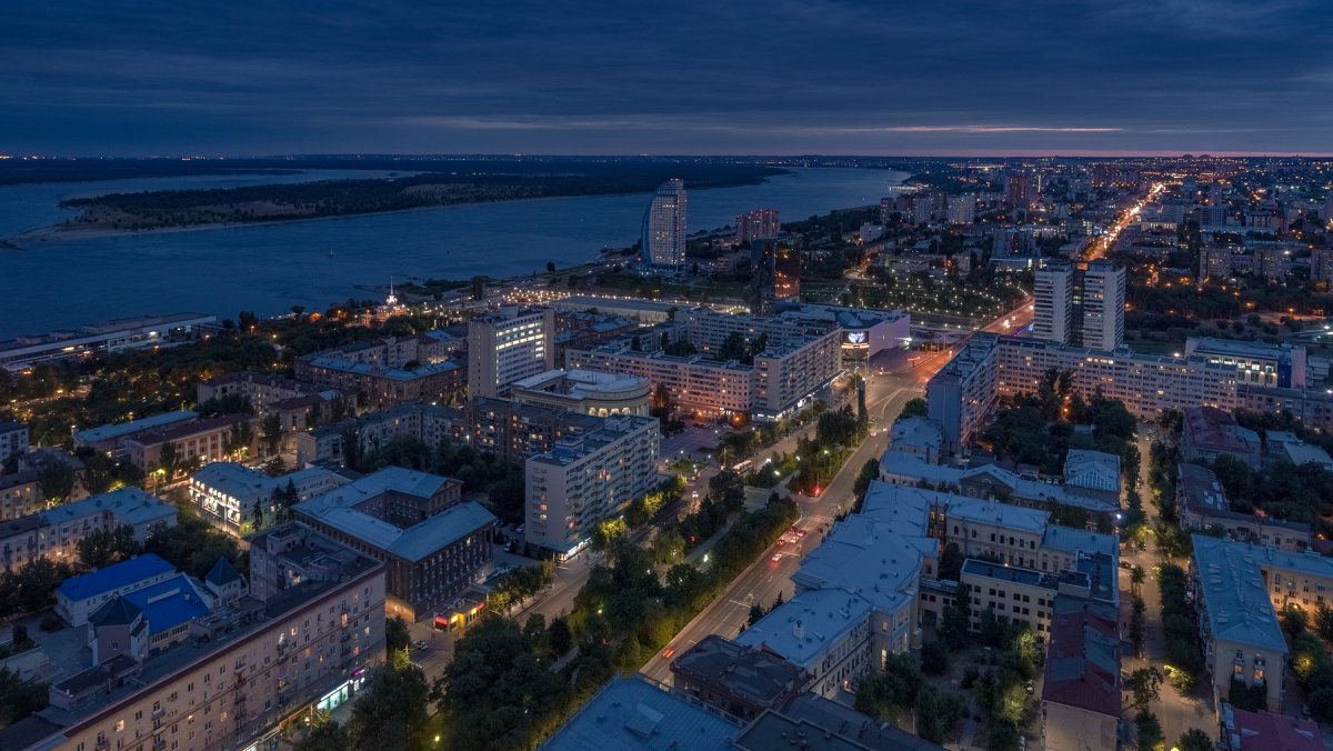 Волгоград набережная Мамаев Курган