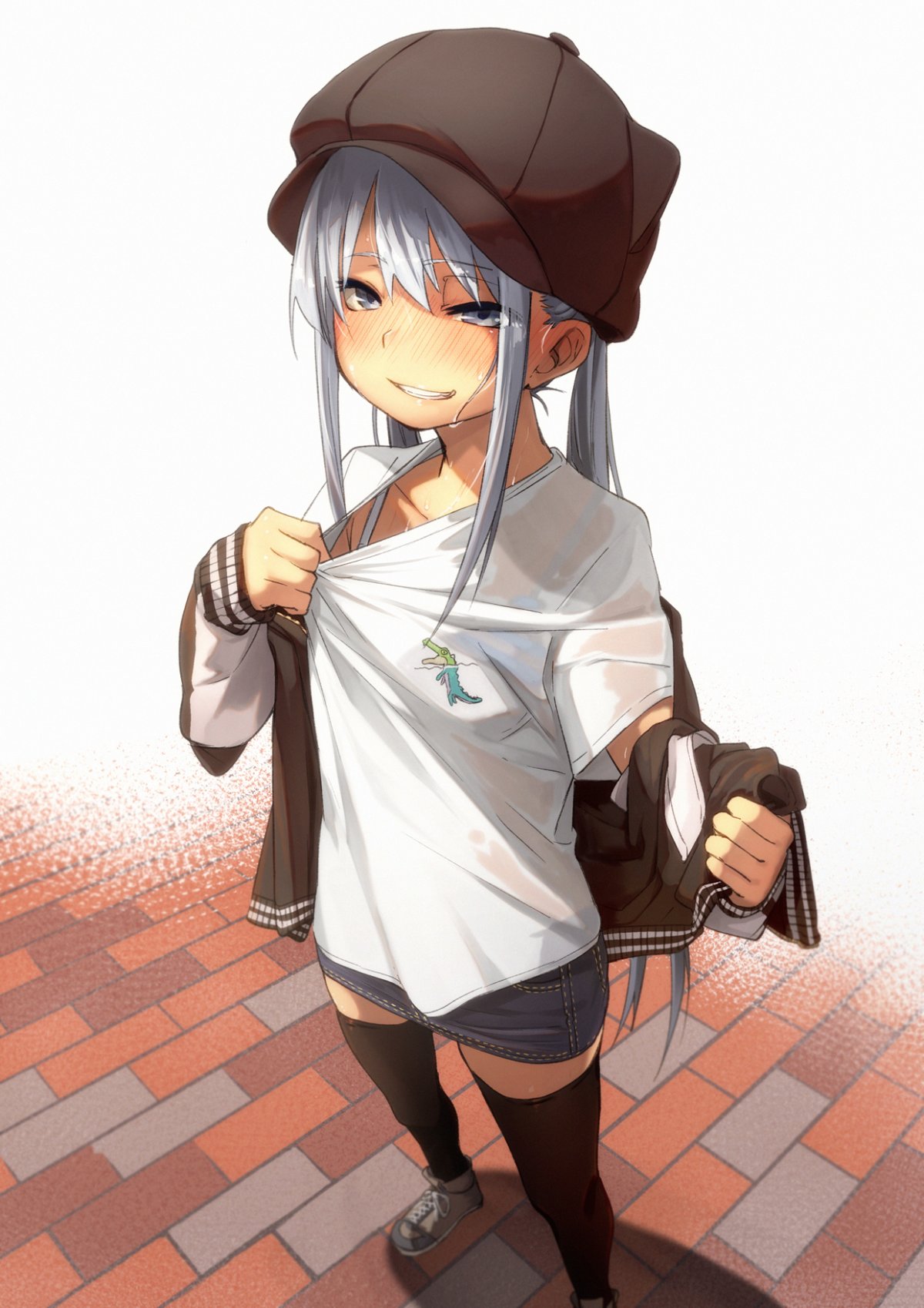 Аниме пацанка пофигистка