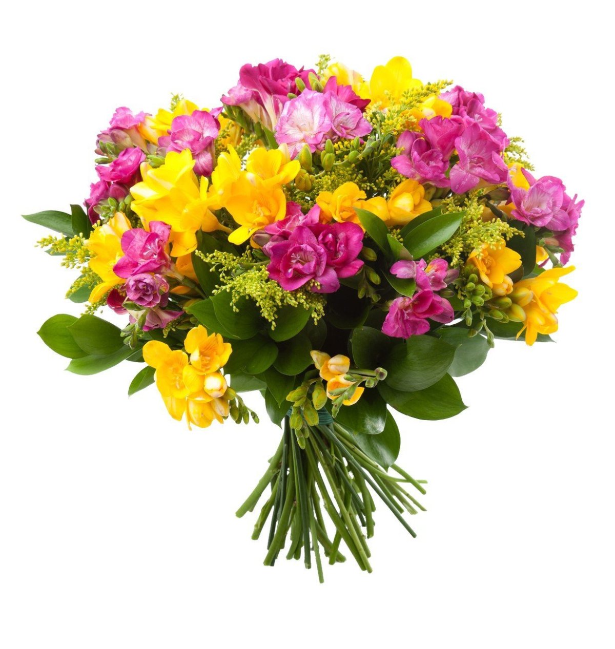 Букет цветов «фрезия»