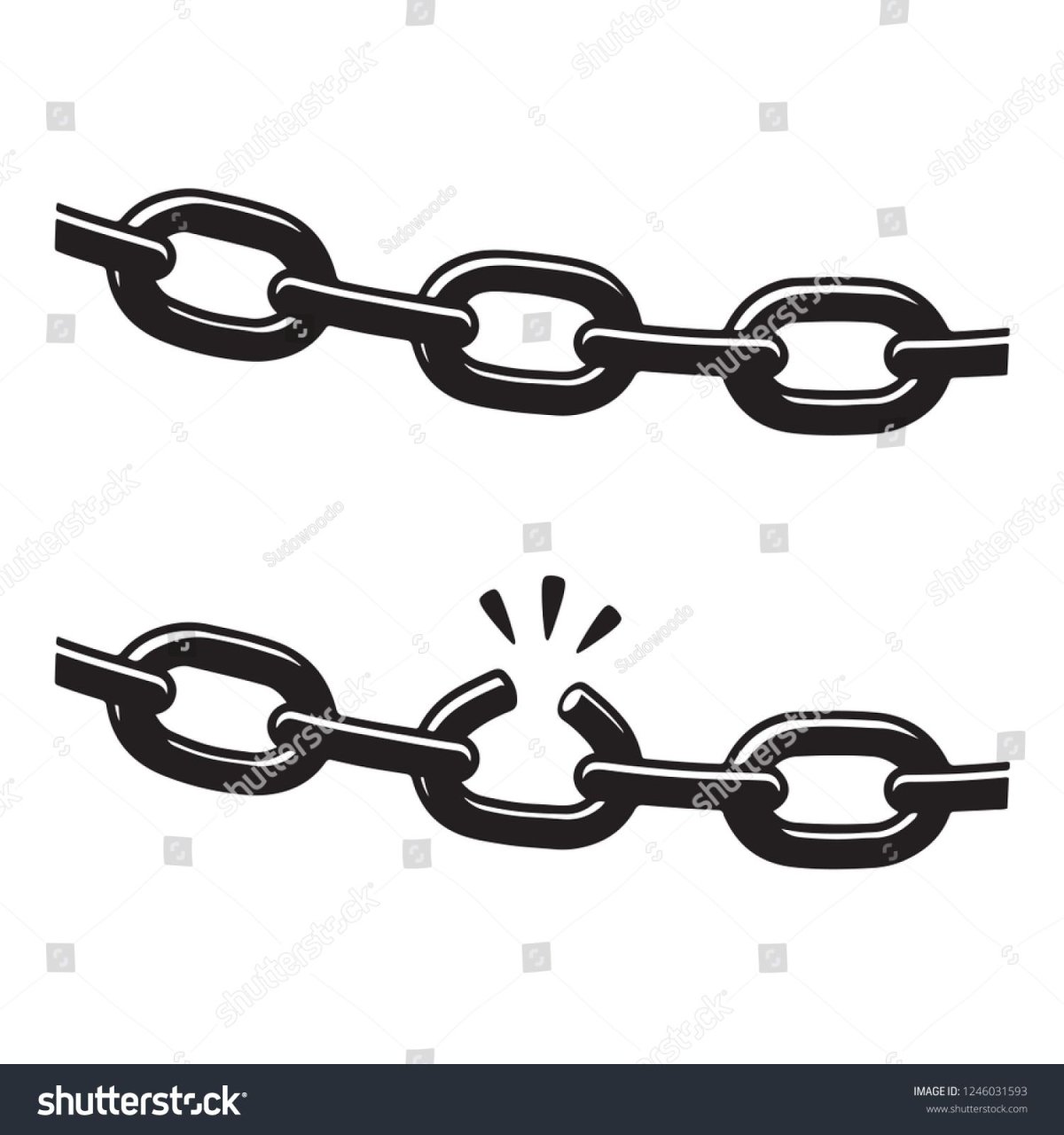 Сегменты цепи