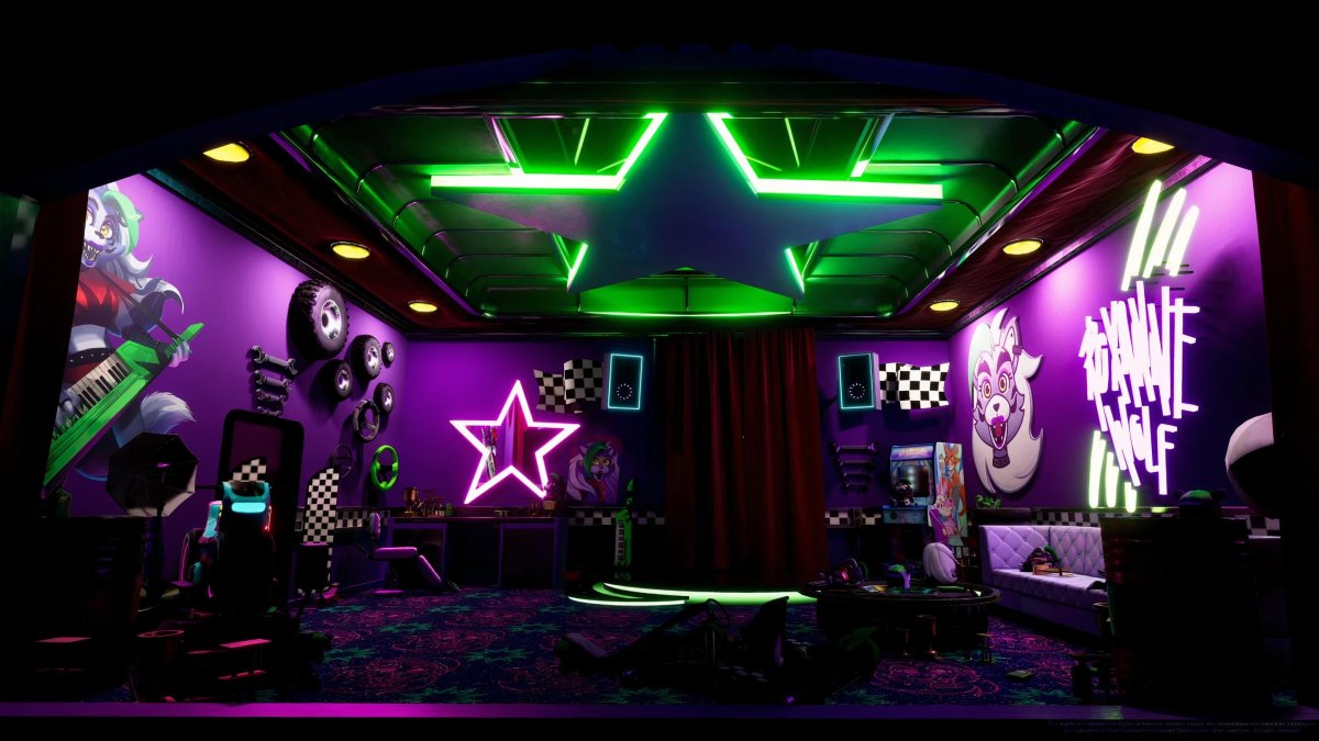Комната Рокси FNAF 9