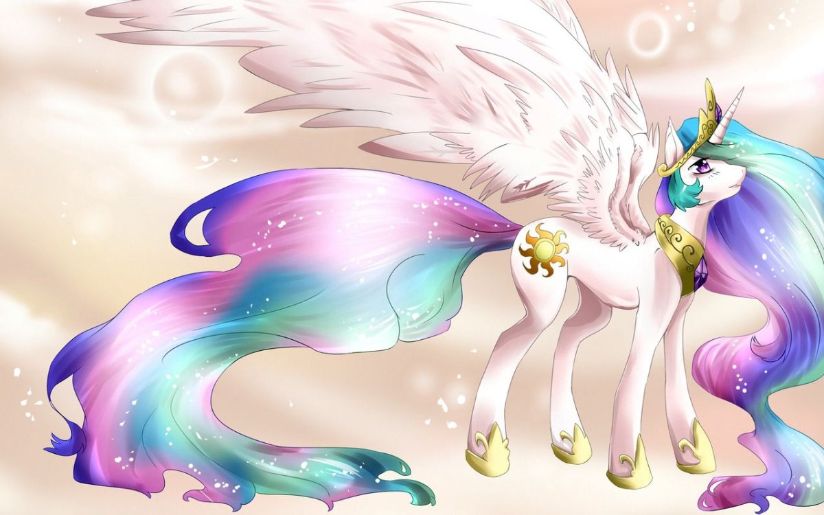 Единорог принцесса Селестия