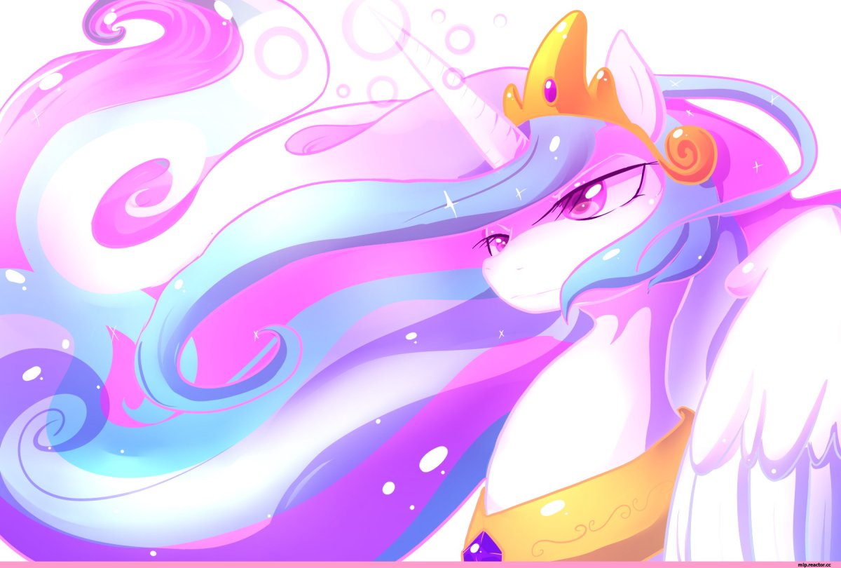 My little Pony принцесса Селестия Art