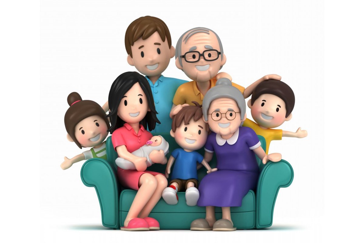 Семья иллюстрация