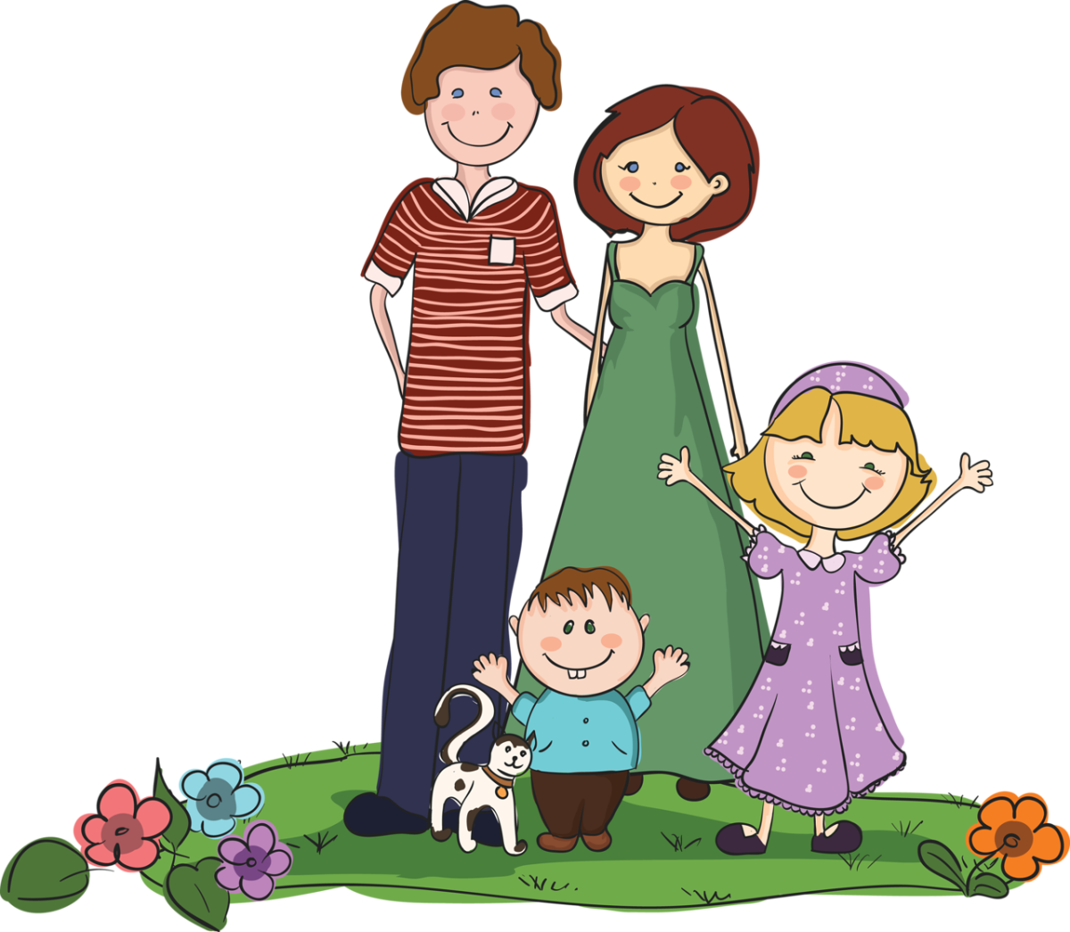 Семья рисунок