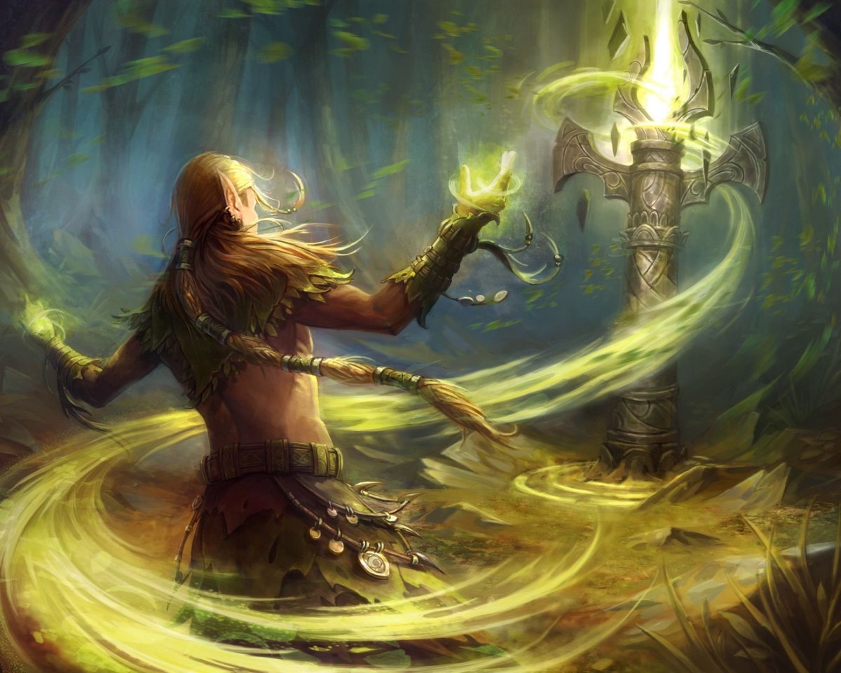 Маг друид целитель