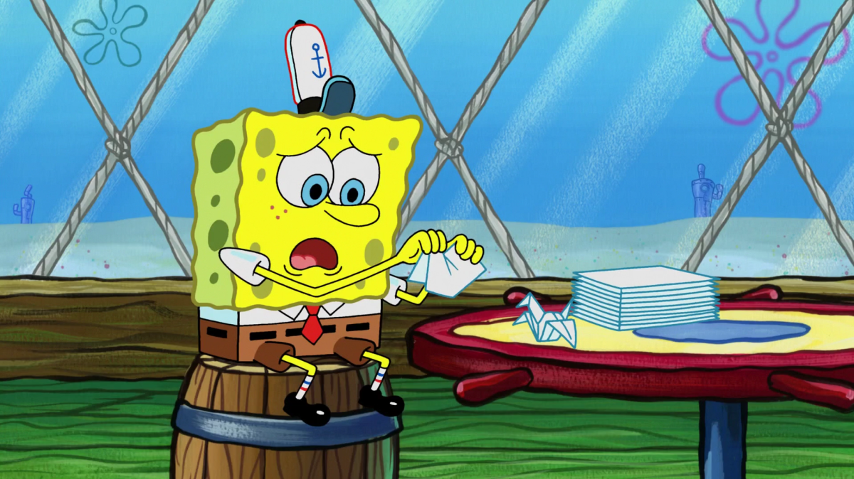 Планктон губка Боб чам бакет