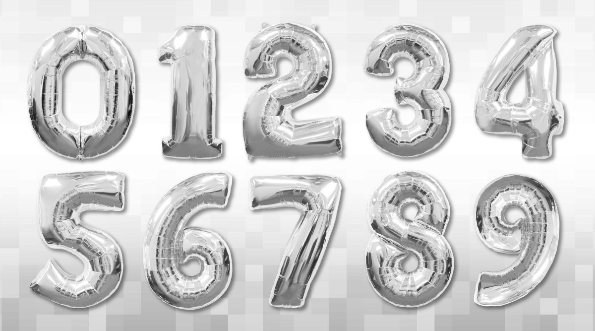 Серебряные цифры