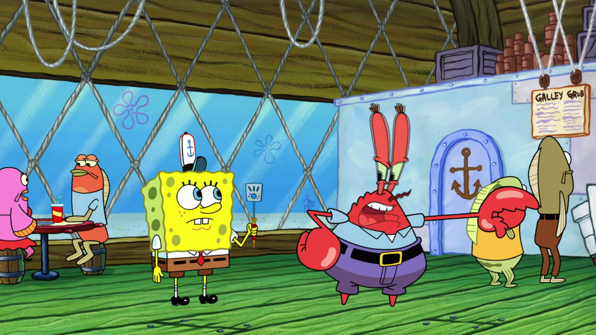 Сквидвард в КРАСТИ краб