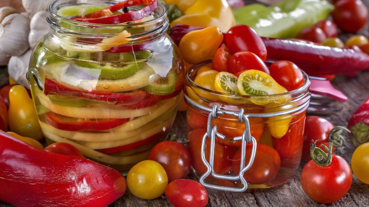 Консервация овощей и фруктов