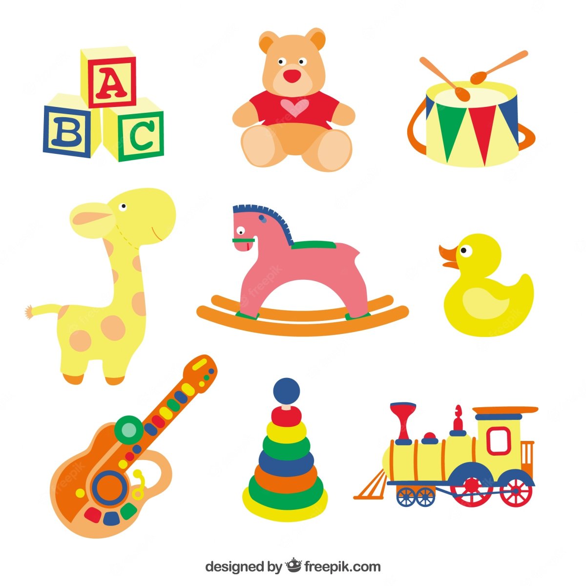 Нарисовать игрушки для детей
