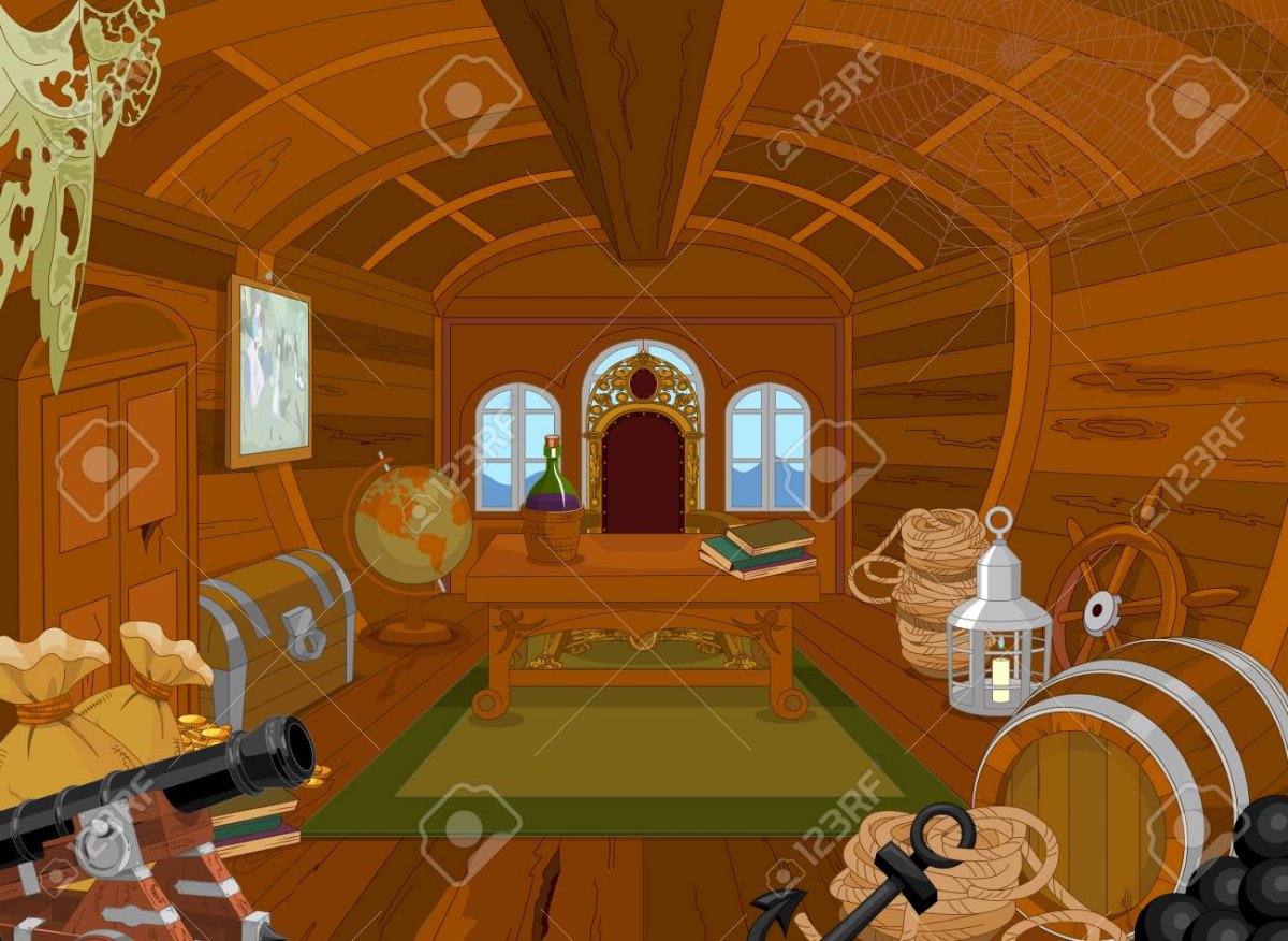 Мультяшная каюта