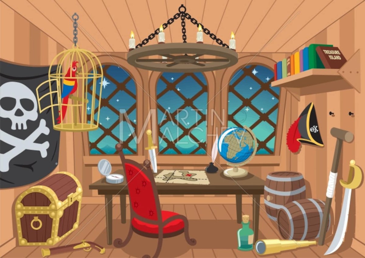 Мультяшная каюта