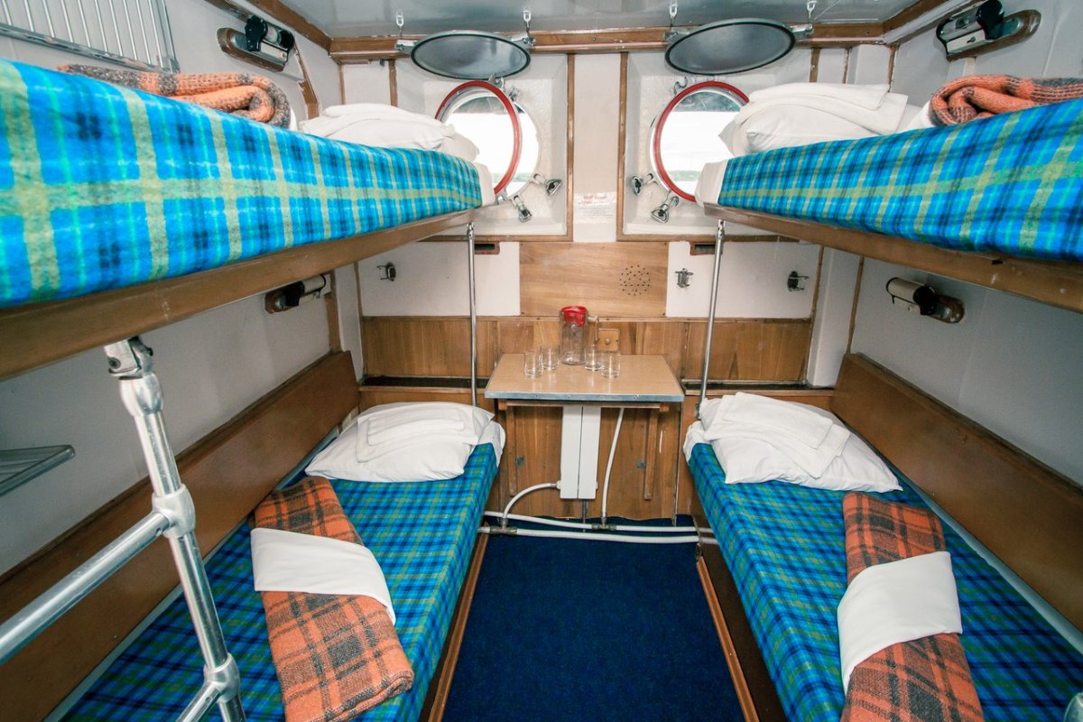 Теплоход Николай Гоголь каюты