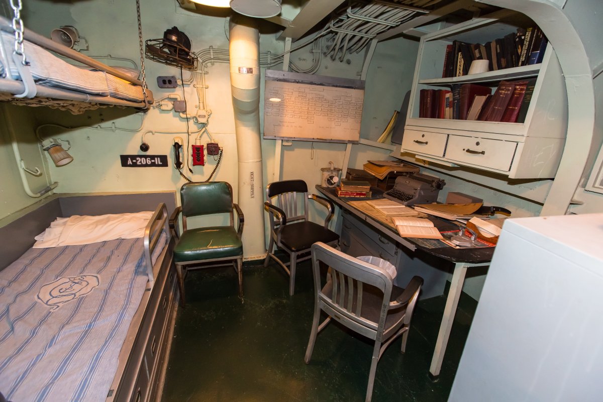 Каюты подводной лодки Владимир Мономах